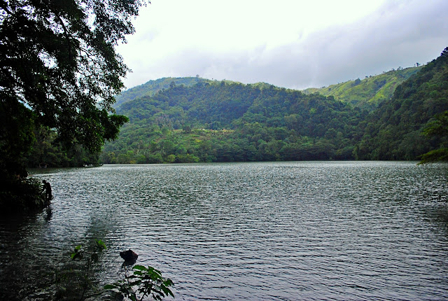 the quiet lake balanan near Dumaguete