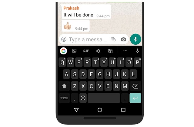 How to activate dark theme mode on Google Keyboard ( Gboard ) mobile android app
