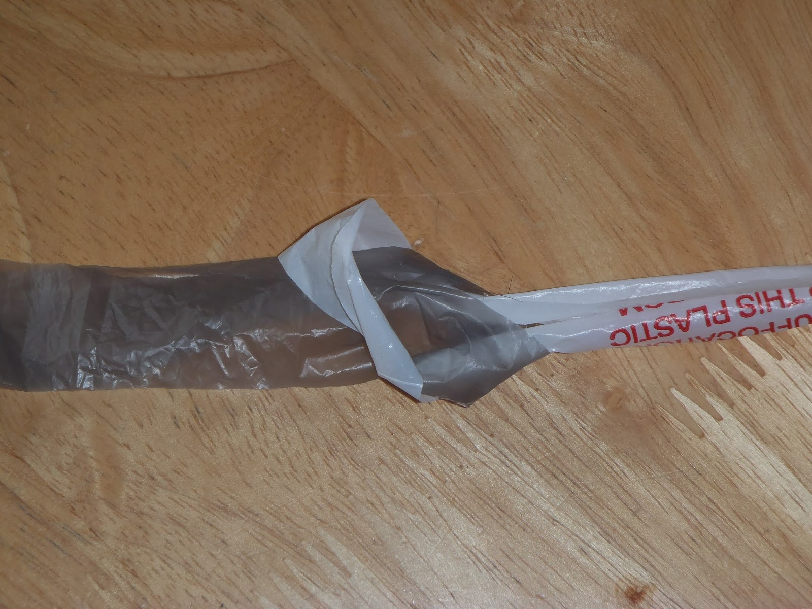 Knitting and Needling How to make mats from plastic grocery sacks