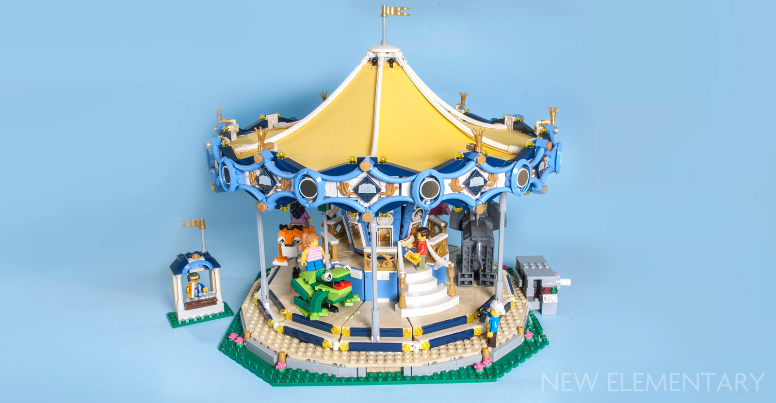 Creator 10257 Carousel New Elementary: LEGO® parts, sets and