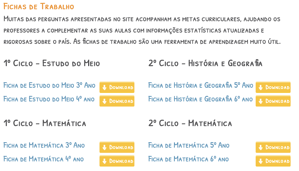 Quiz de Matemática 2º ciclo