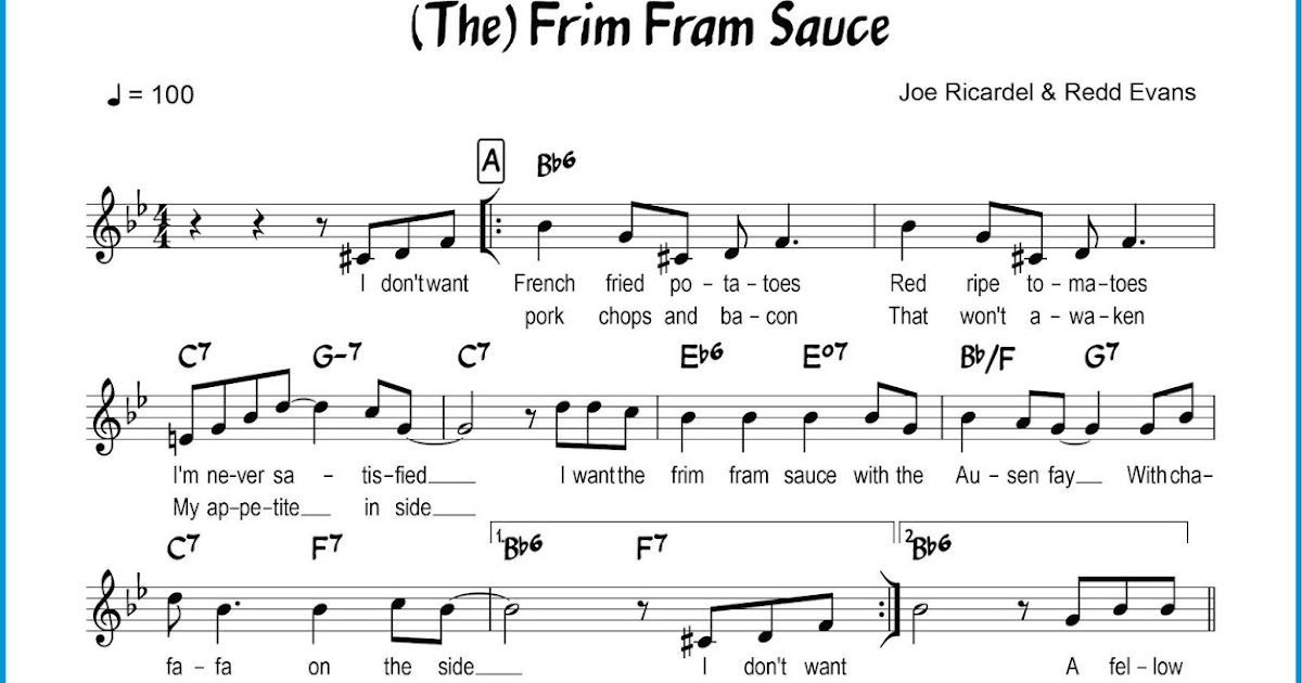 Chord Lagu The FrimFram Sauce SEPUTAR MUSIK