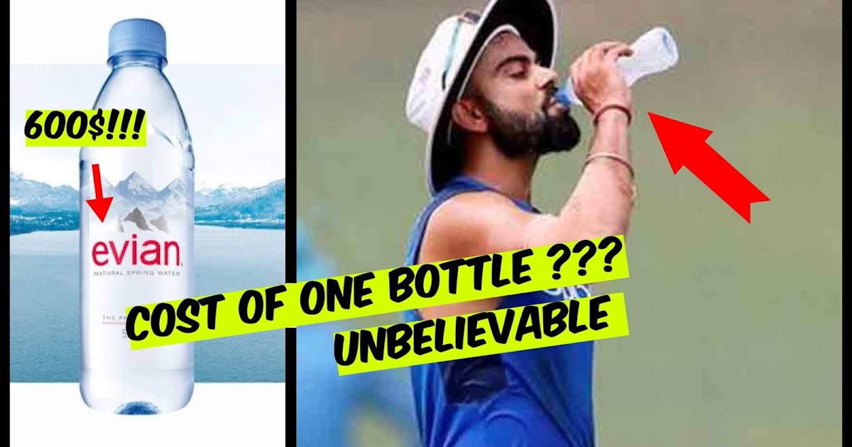 Virat Kohli Water Bottle Price Costliest Water in The World?