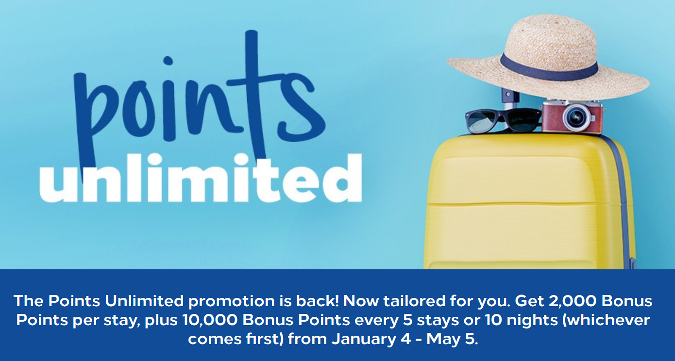 Hilton Points Unlimited Promotion