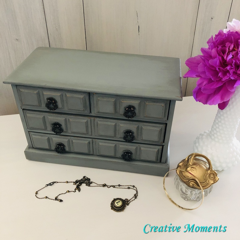 Sage Green Jewelry Box