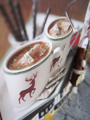 Открытка: "Горячий шоколад!"