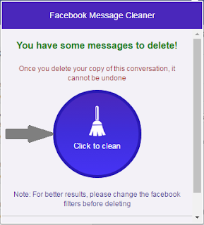 Delate All Facebook Messages