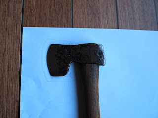 The wandering axeman: Axe Sheath Tutorial