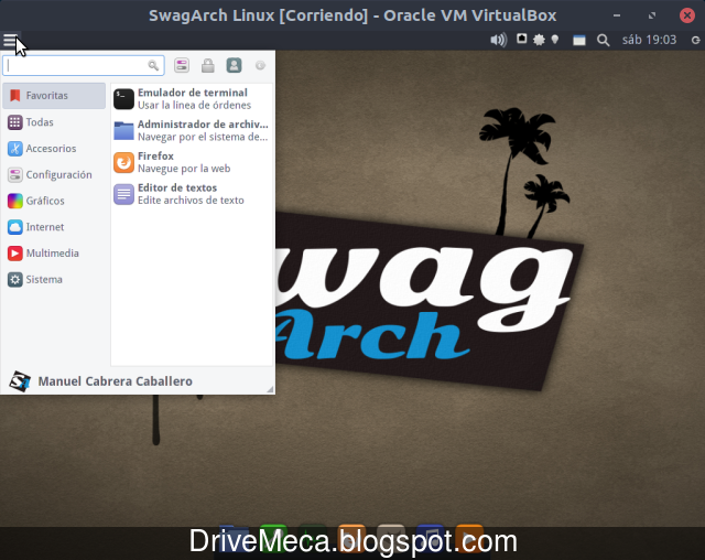 Configuramos SwagArch Linux