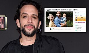 cordero broadway 900k gofundme raises widow