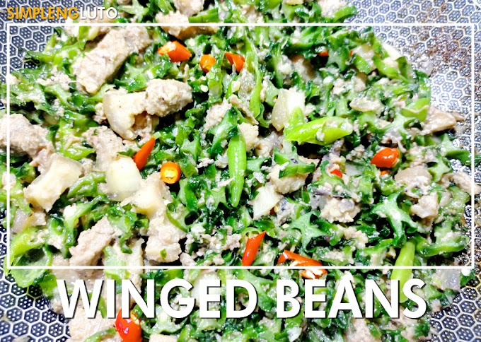 WINGED BEANS RECIPE