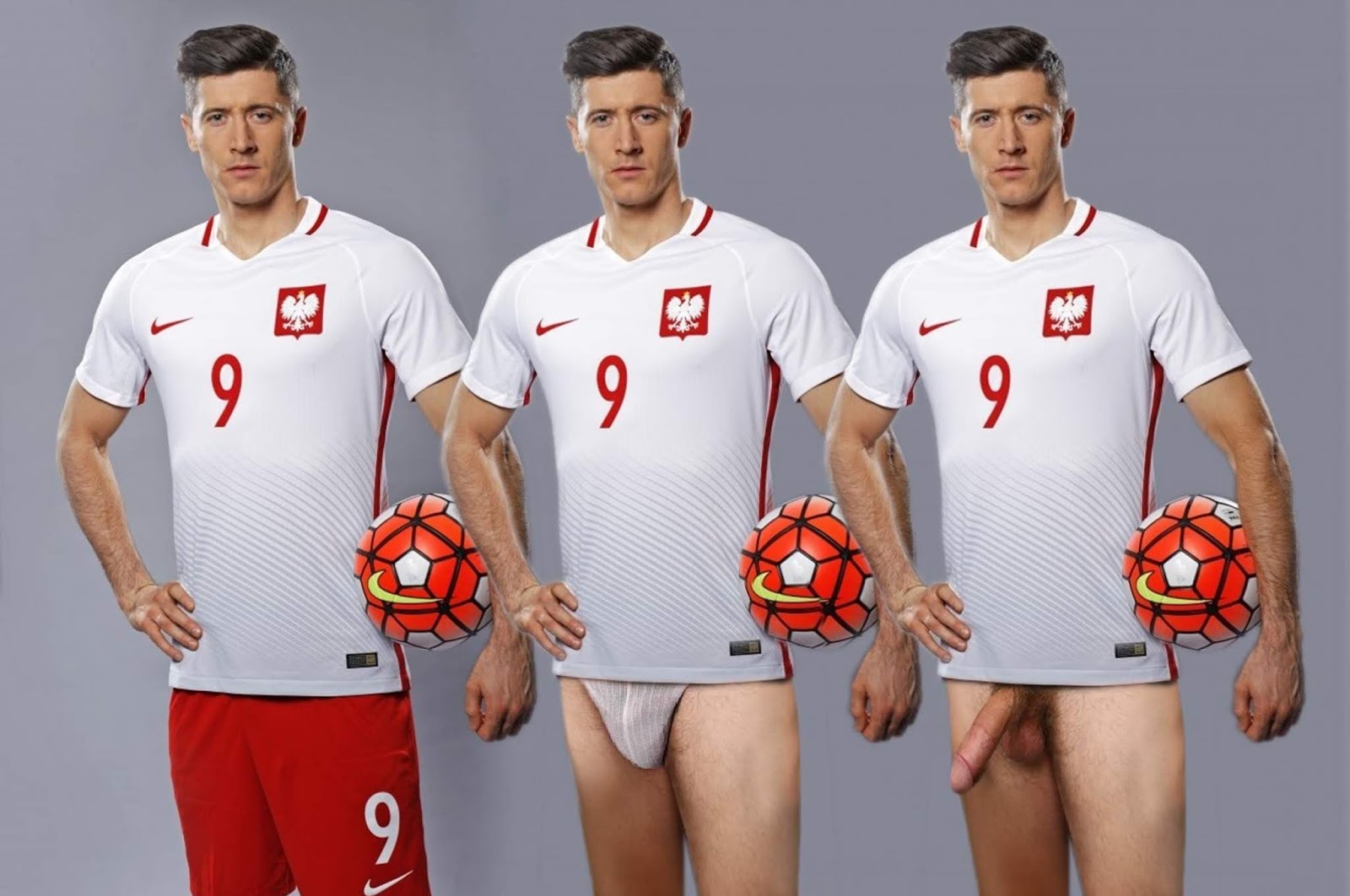 Robert Lewandowski and Arek Milik.