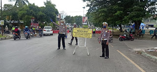 Demi Memutus Mata Rantai Penyebaran Covid-19, Satlantas Polres Gowa Perketat Pemeriksaan Masker