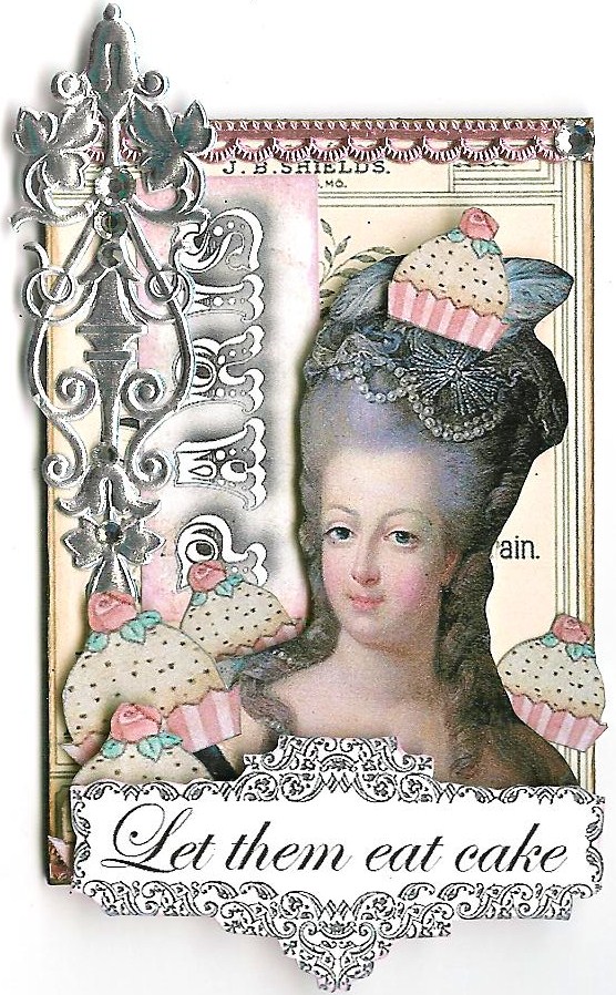 Nostalgic Collage' ATC The Cupcake Queen