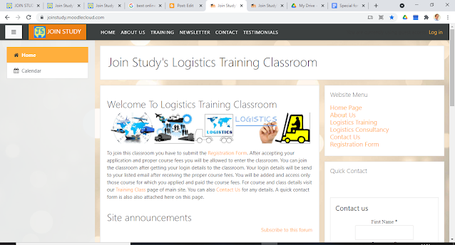 Join Study's Logistics Training Classroom