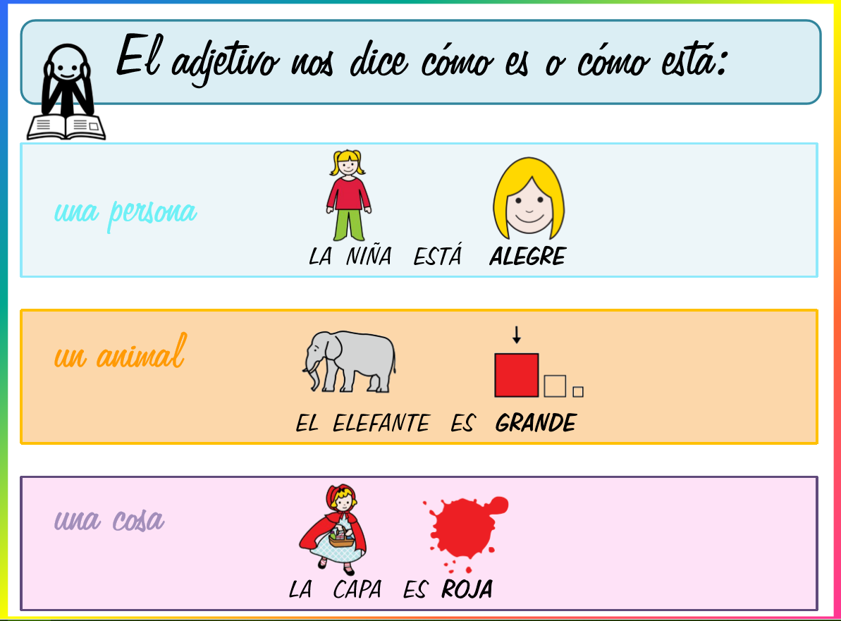 MI CLASE El Adjetivo