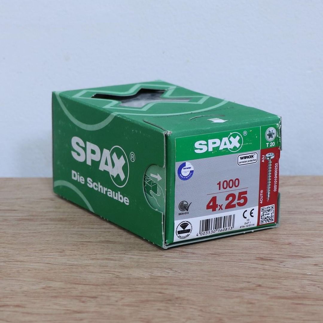 Spax 4.0 x 25 mm, CP, T20