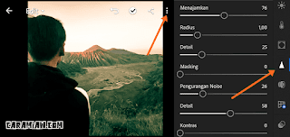 cara mengedit lightroom di hp 8