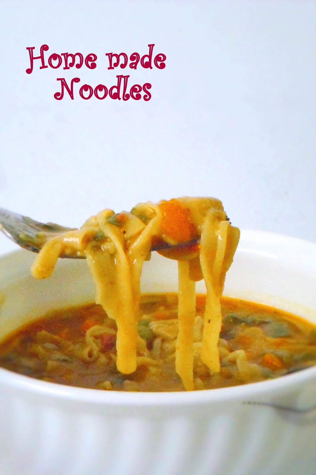 How to make eggless noodles from scratch Whole wheat noodles