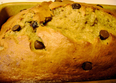 Chocolate Chip Peanut Butter Banana Bread