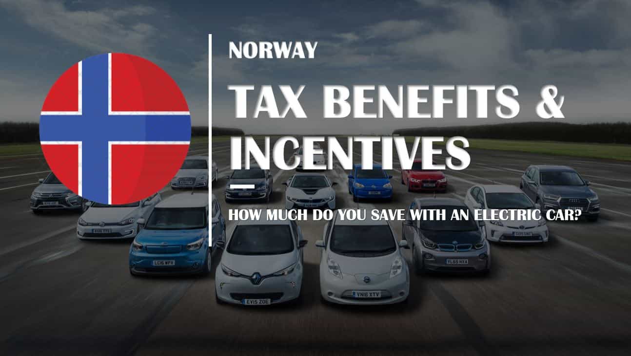 How much do you save with an electric car in Norway? Tax incentives