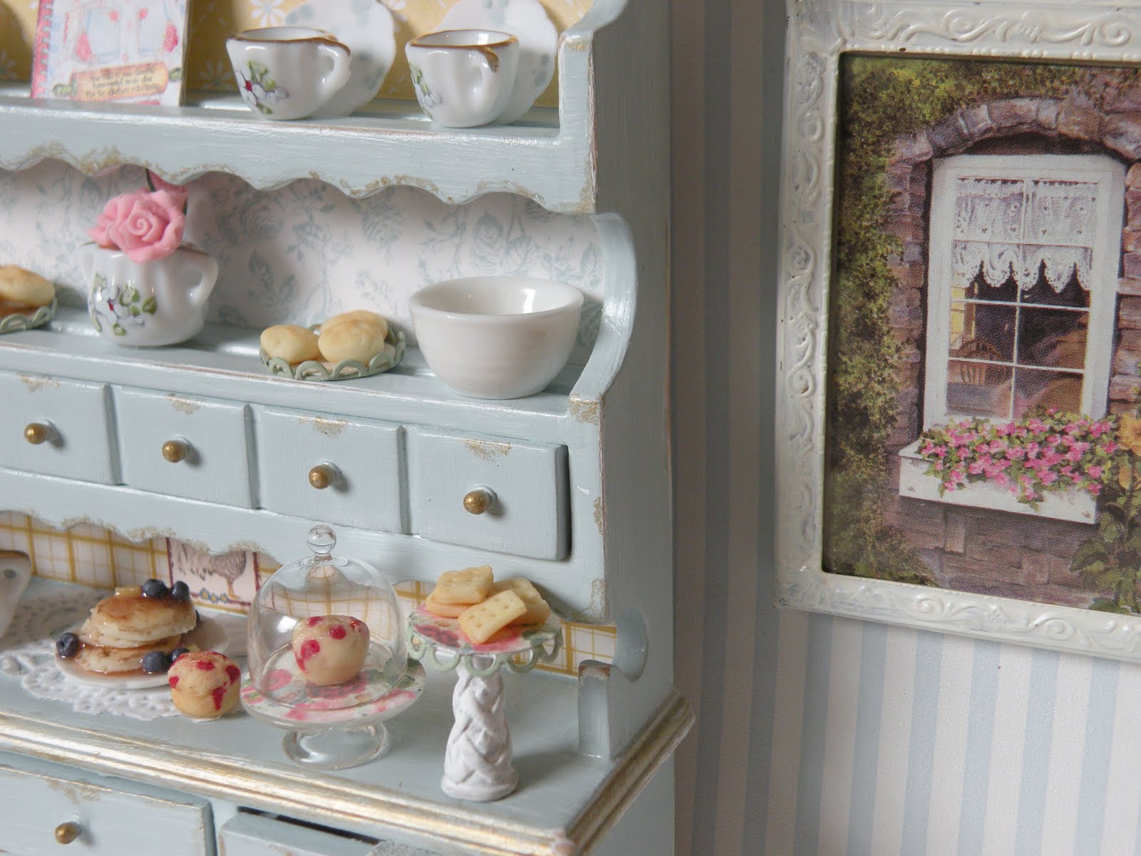 Cynthia's Cottage Design Bed & Breakfast Kitchen Hutch