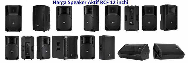 Harga Speaker Aktif RCF 12 inchi