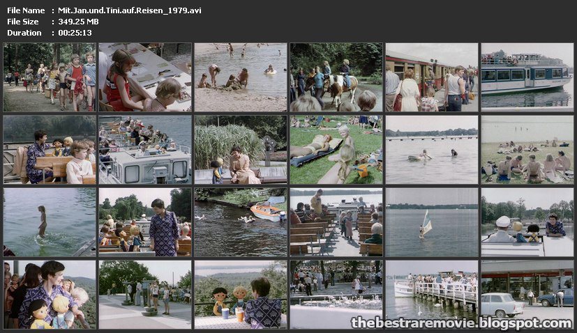 Mit Jan und Tini auf Reisen (1979) RARE CINEMA