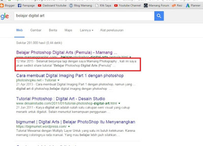 Meta Description pada Artikel Blog