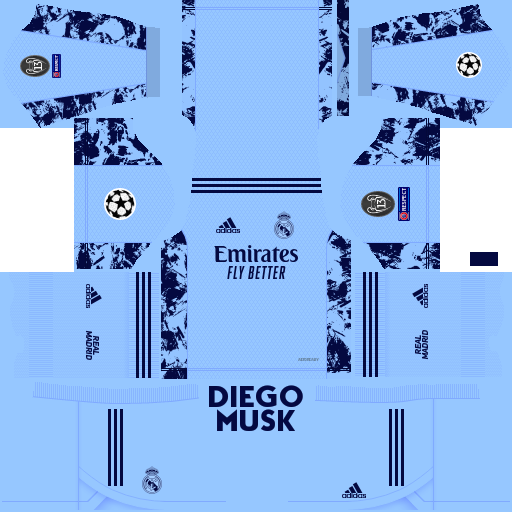 Real Madrid 2021 Kits DLS 19
