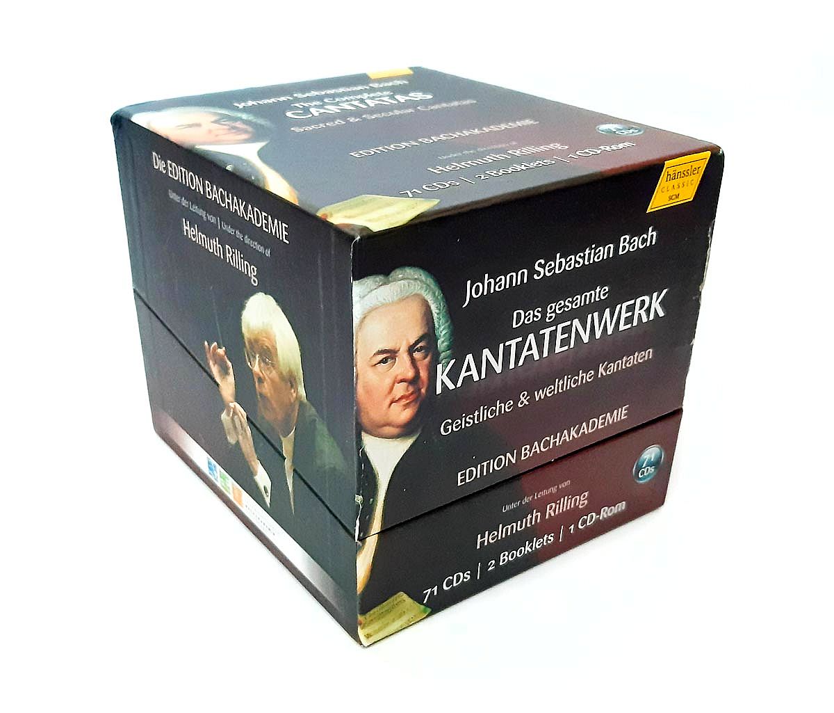 makdelart - classique: BACH. The Complete Cantatas (Helmuth Rilling)  (71CDs, hanssler) (2011) [boxset]