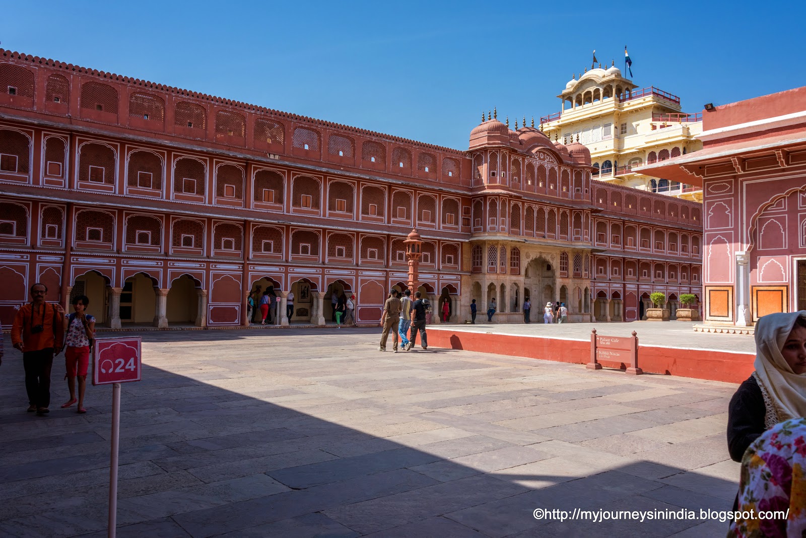 Chandra Mahal at City Palace Jaipur