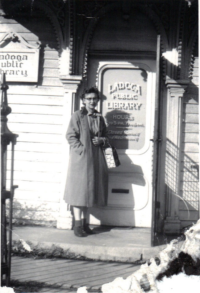 Streets of Ladoga Ladoga Clark Township Public Library and the Ladoga