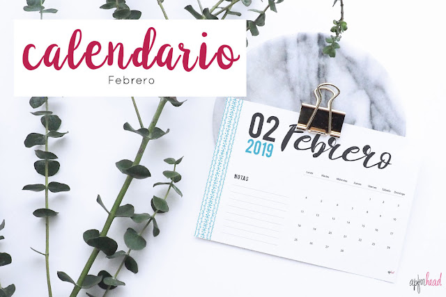 Freebie: Calendario Febrero