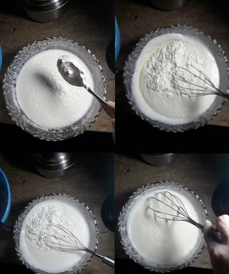 fold-the-maida-with-egg-mixture