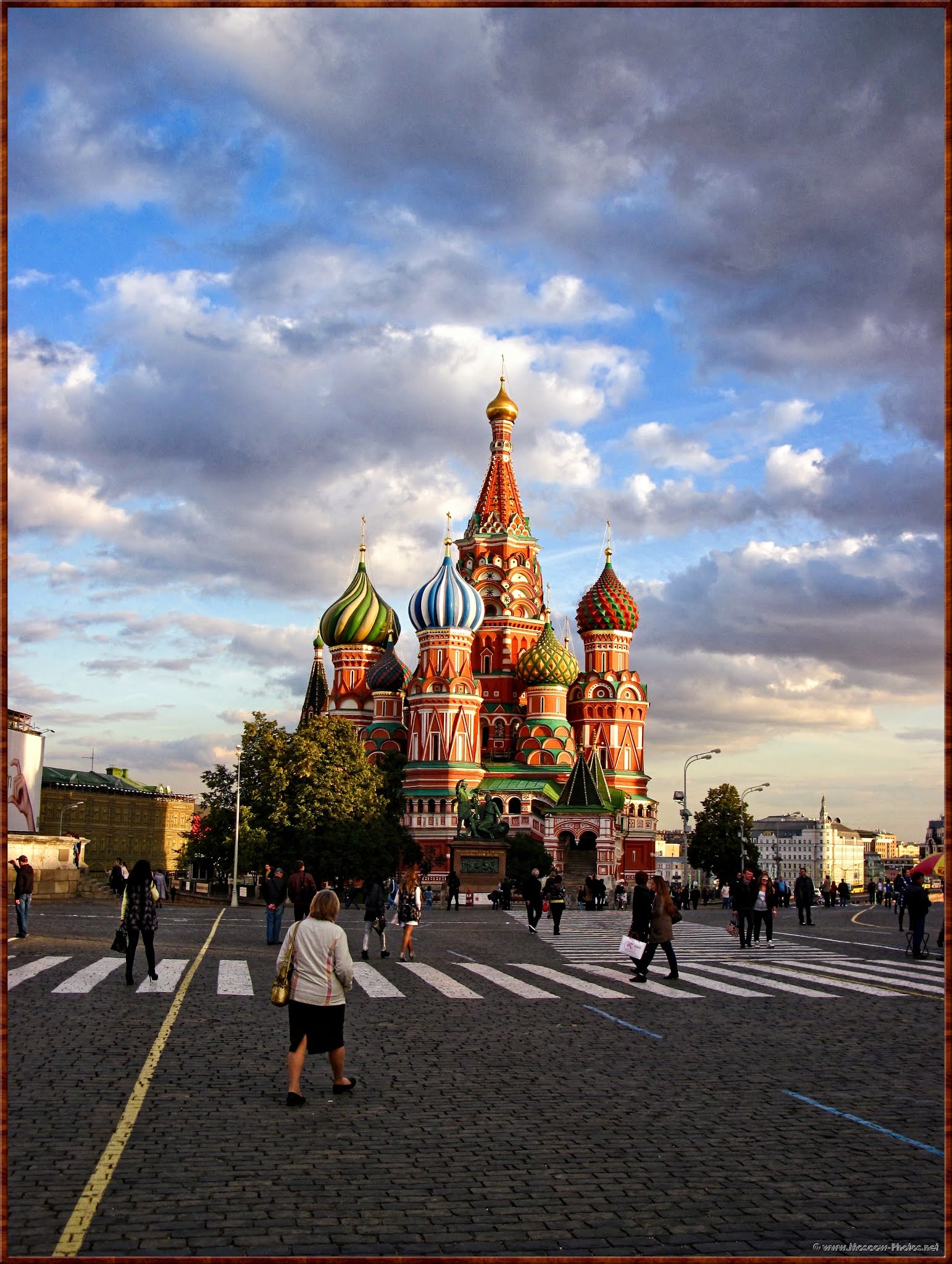 St. Basil's Cathedral at sunset