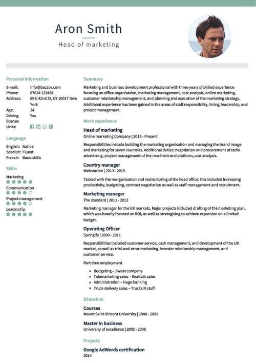 Cv Template Free Student ~ Medical Resume Cv Template Free Student ~ Medical Resume