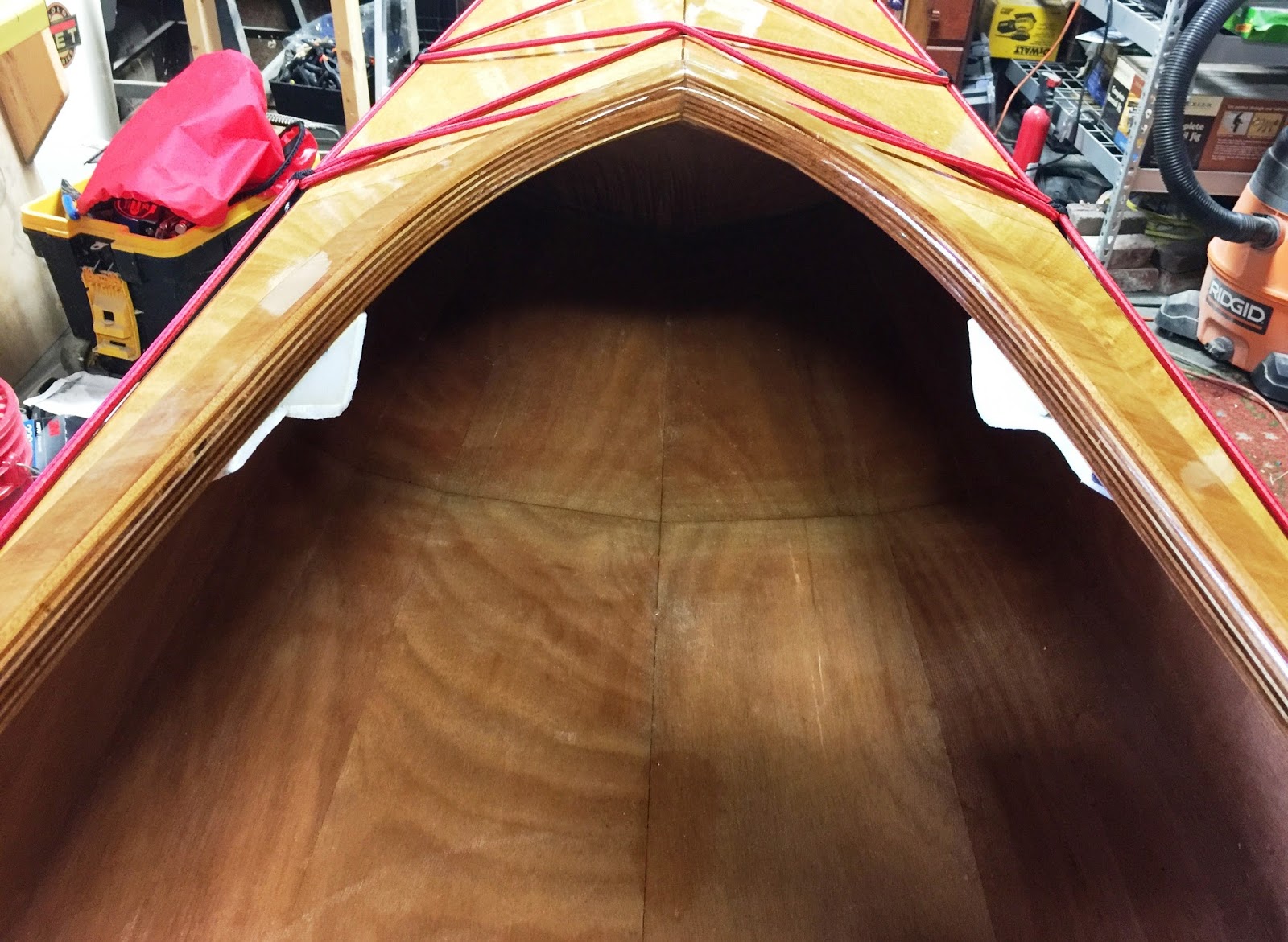 Foam Knee Braces Installed