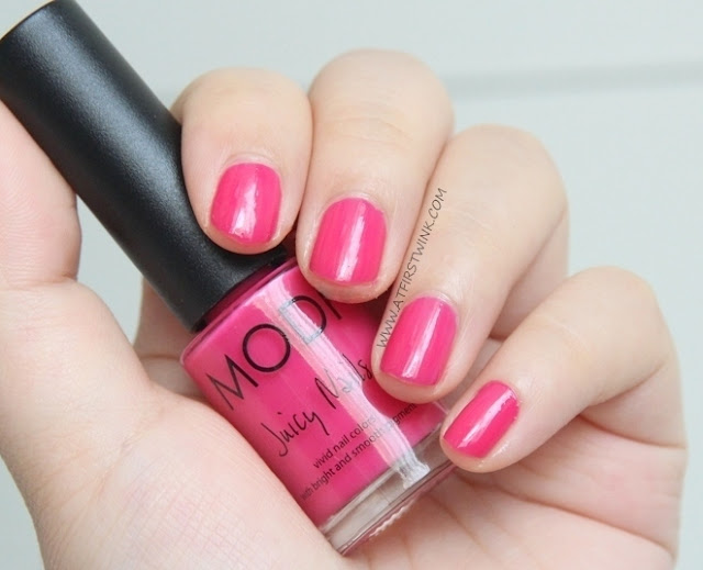 Review: Modi Juicy Nails no. 21 - Party Pink