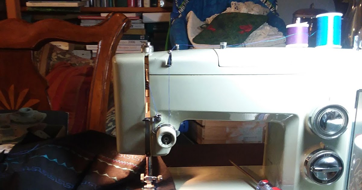Kenmore 1755 Sewing Machine Fix Twin Needle Embroidery Troubleshooting