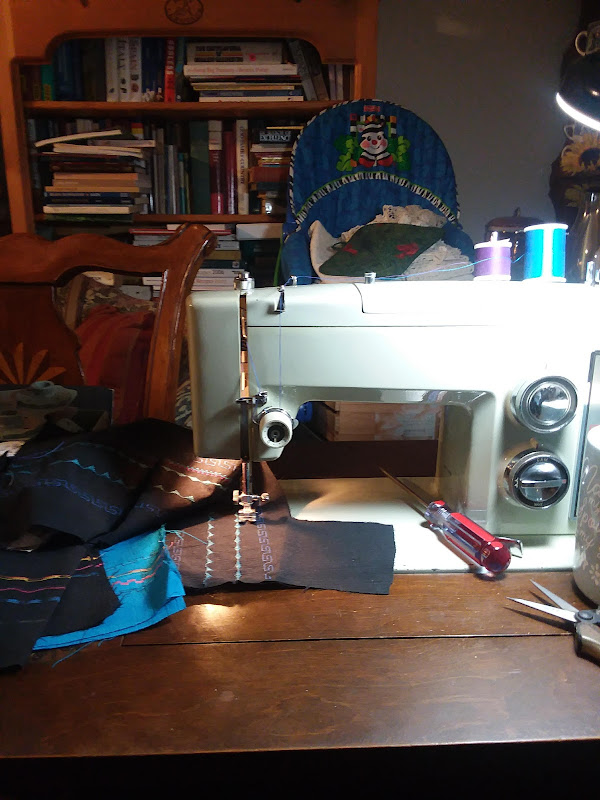 Kenmore 1755 Sewing Machine Fix Twin Needle Embroidery Troubleshooting