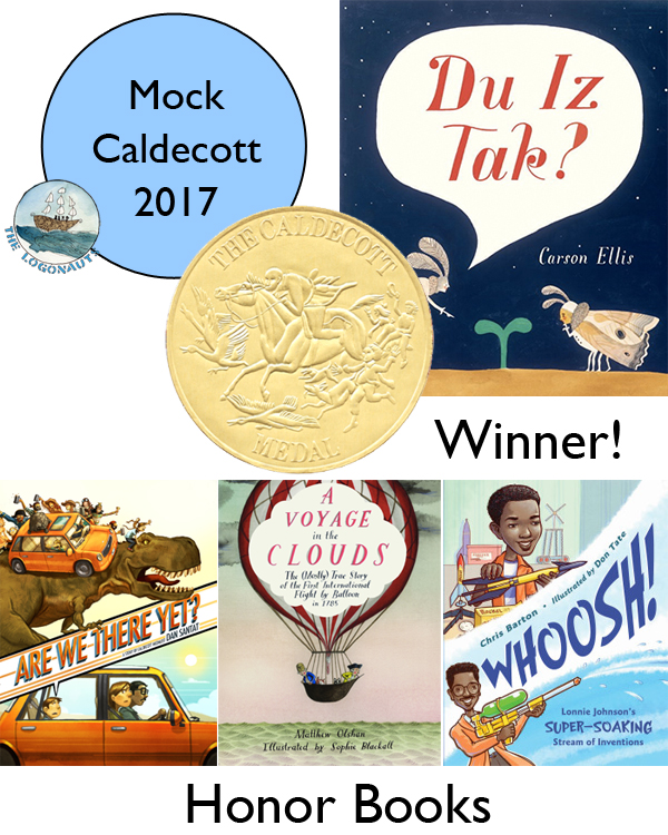 Mock Caldecott Winners! The Logonauts