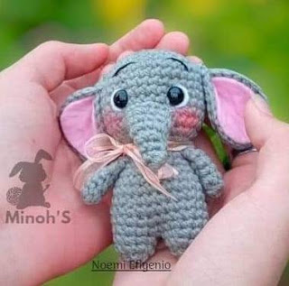 PATRON GRATIS ELEFANTE AMIGURUMI 46291