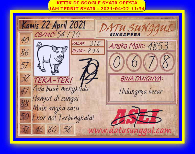 PREDIKSI SGP YOHII