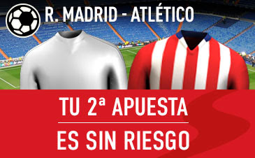 sportium segunda apuesta Real Madrid vs Atletico con seguro 27 febrero sportium segunda apuesta Real Madrid vs Atletico con seguro 27 febrero