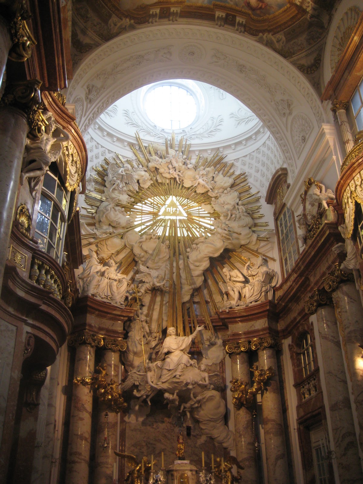 sybaritic: Saint Charles Church, Vienna