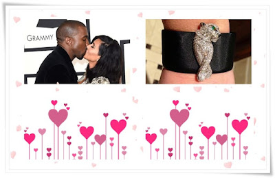 Valentine's Day: presente de Kanye West para Kim Kardashian