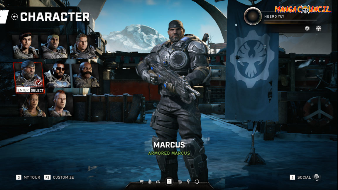 Gears 5 Save Game Manga Council