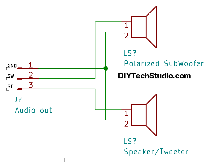 DIYTechStudio: How to make a 1.1 ported speaker box with 20 Watt amplifier