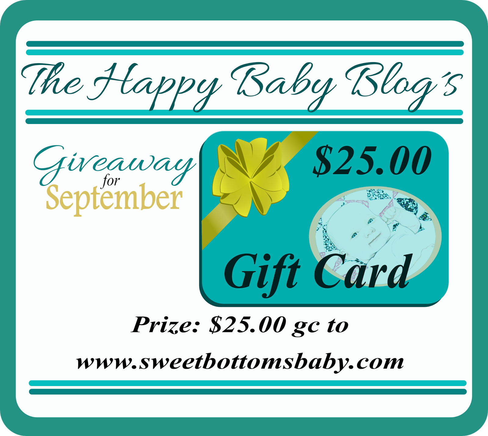 The Happy Baby´s Blog Last day to enter our 25 gc to Sweetbottoms